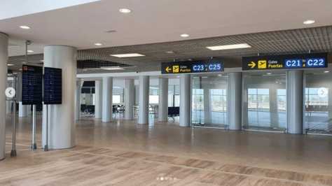Puertas de embarque Aeropuerto de Sevilla